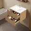 Meuble-lavabo mural 24 po flottant