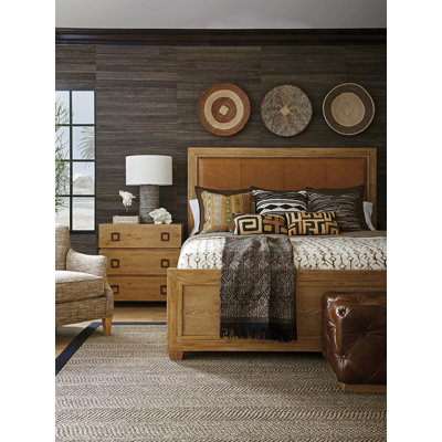 Los Altos Upholstered Standard Configurable Bedroom Set