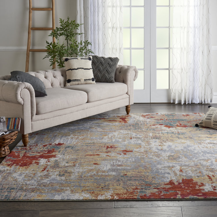 Whately Abstract Area Rug