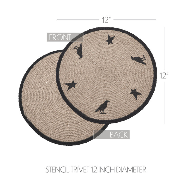 Dessous de plat 1 pièce Raven Harvest