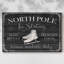Toile tendue sur glace North Pole-1799383047