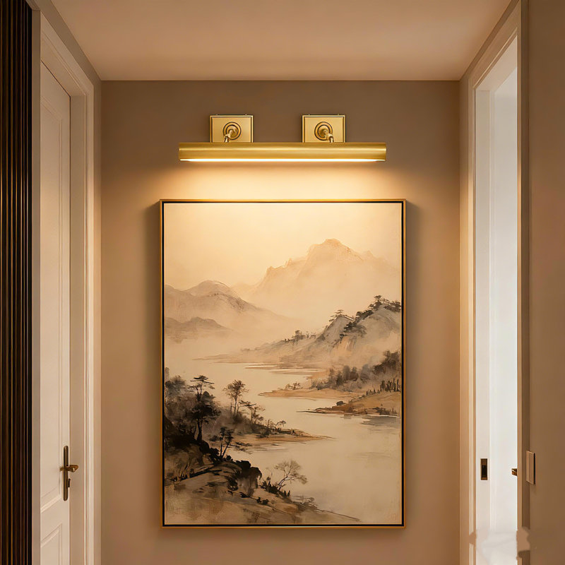 Luminaire mural en laiton réglable 24 po