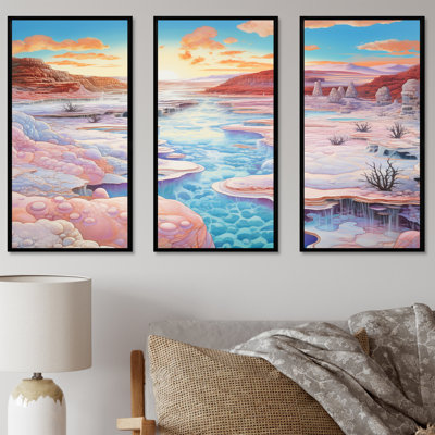 «Kawaii Landscape», ensemble d'art mural Geyser
