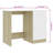 Desk Standing Computer Desk Office Desk with Drawer Engineered Wood-680932625