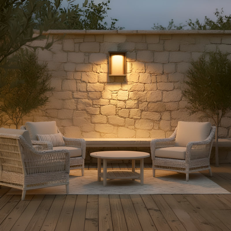 Faywood Medium Lantern from Generation Lighting , Antique Bronze, 16" H x 8.5" W x 4" D