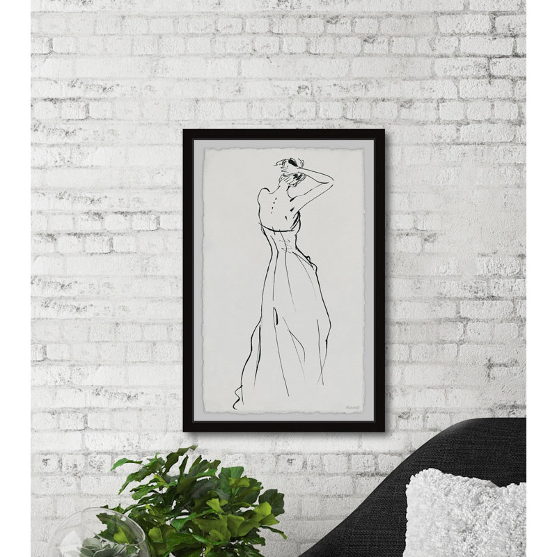 « sexy back »-cadre photo, reproduction d’art sur papier, H 12 po x l 8 po x P 1,5 po