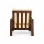Chaises d'appoint durables en bois d'acacia avec un style moderne pour les espaces extérieurs