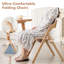 Chaise rembourrée empilable rembourrée et rembourrée-106402244