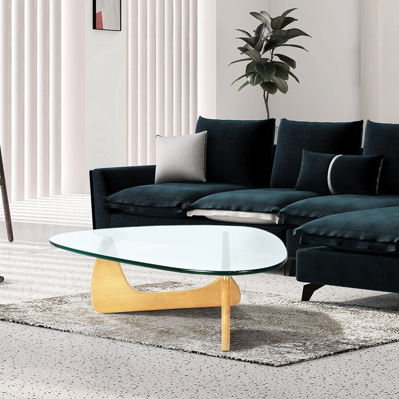 Table basse en bois massif Home Home