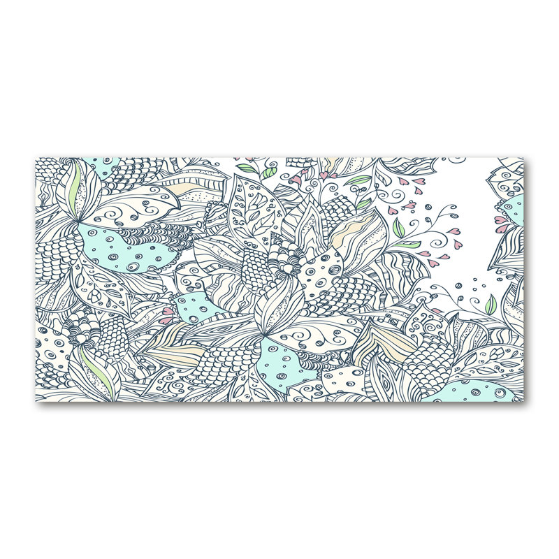 Floral Pattern - Wrapped Canvas Print