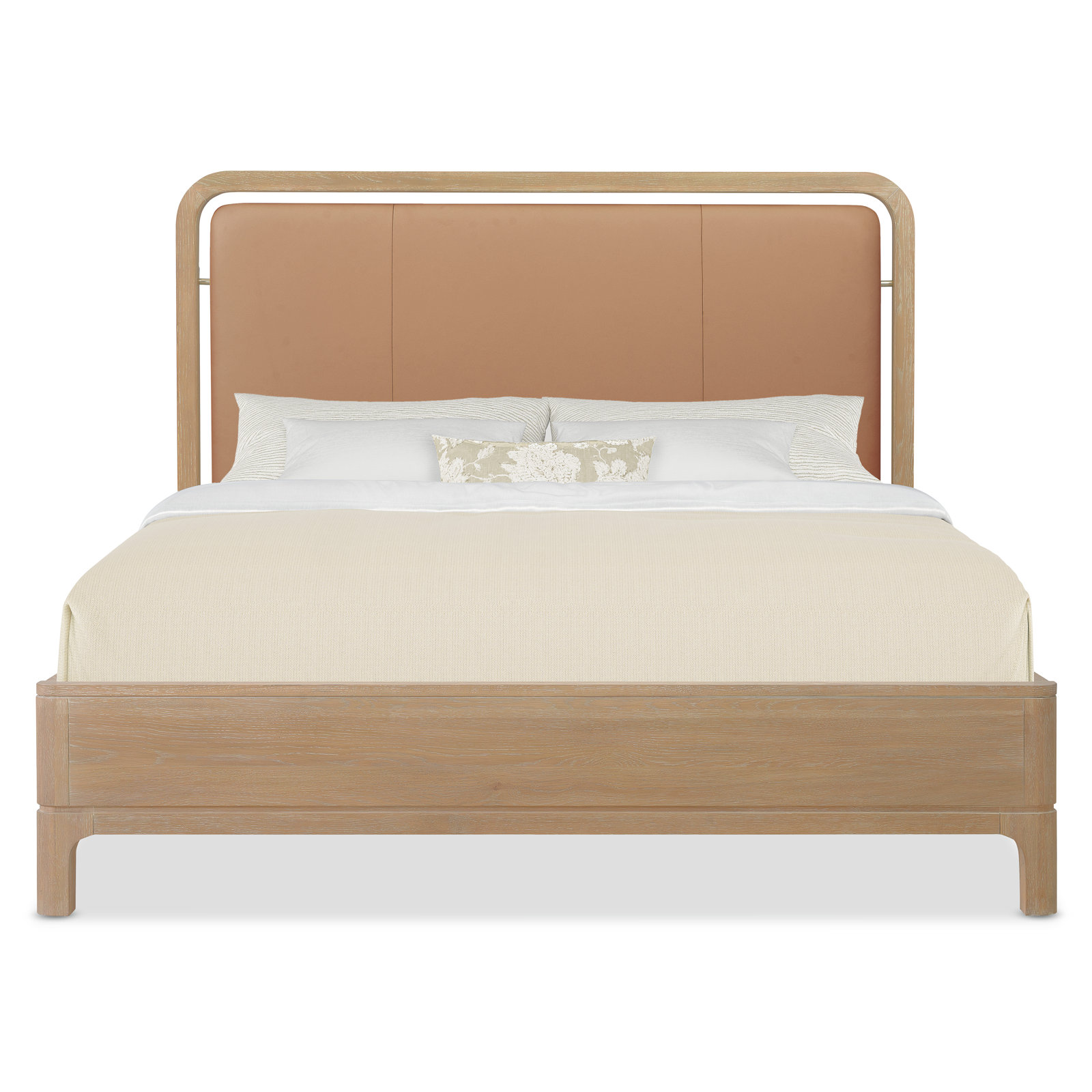 Banyon Bay Panel Bed, California King, Brown/Tan