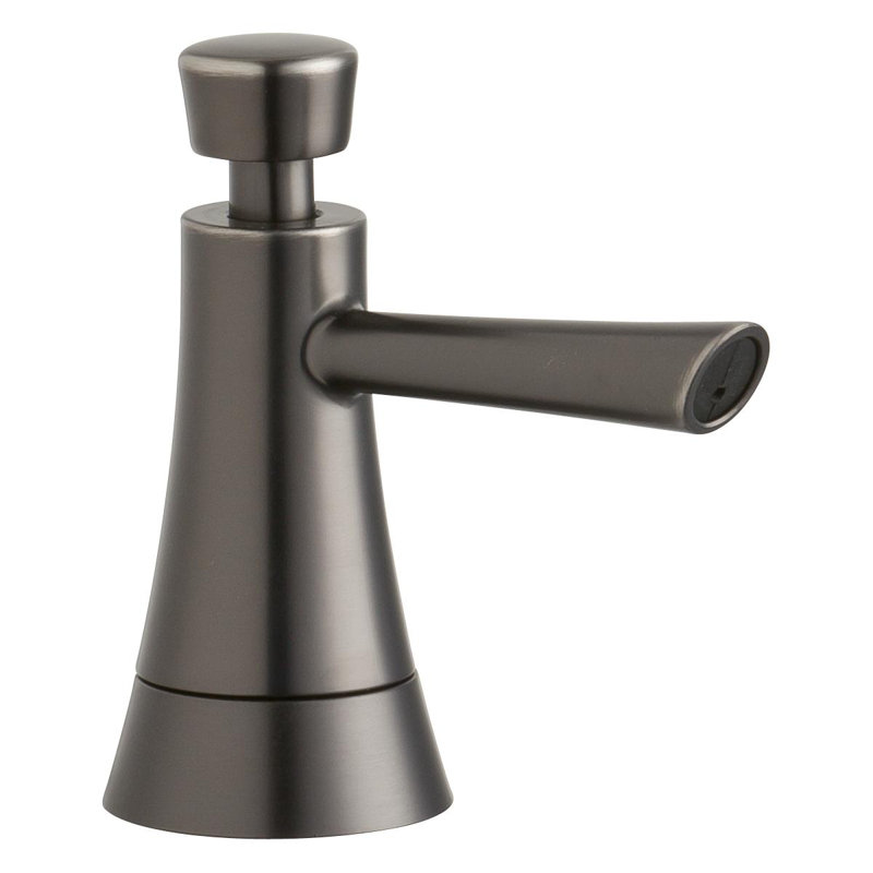 Soap Dispenser, Antique Steel