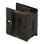 Pocket Door Privacy Lock with Pull - Replace Old or Damaged Pocket Door Locks Quickly and Easily – Classic Bronze (Single Pack)