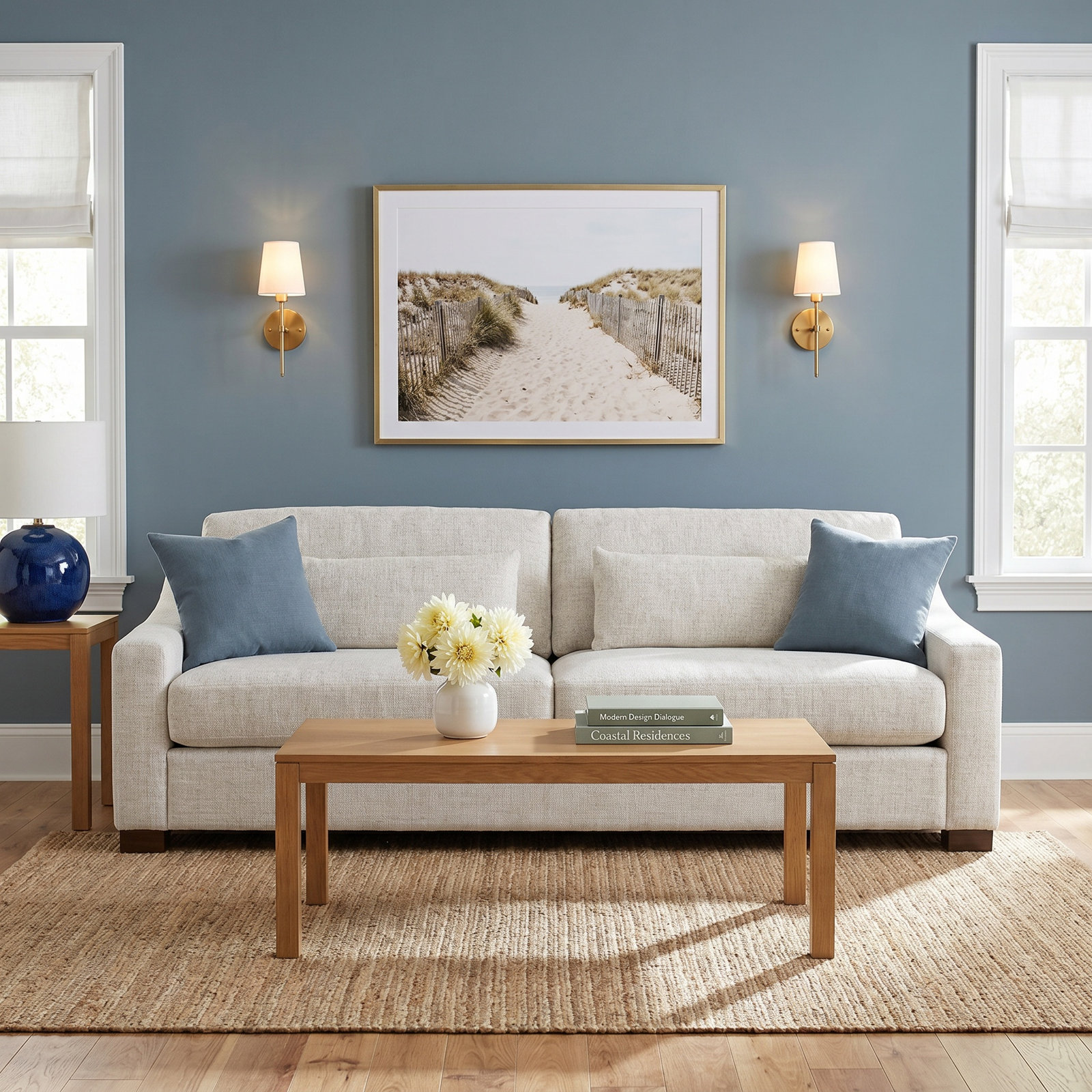 Toscani 96" Linen Sofa
