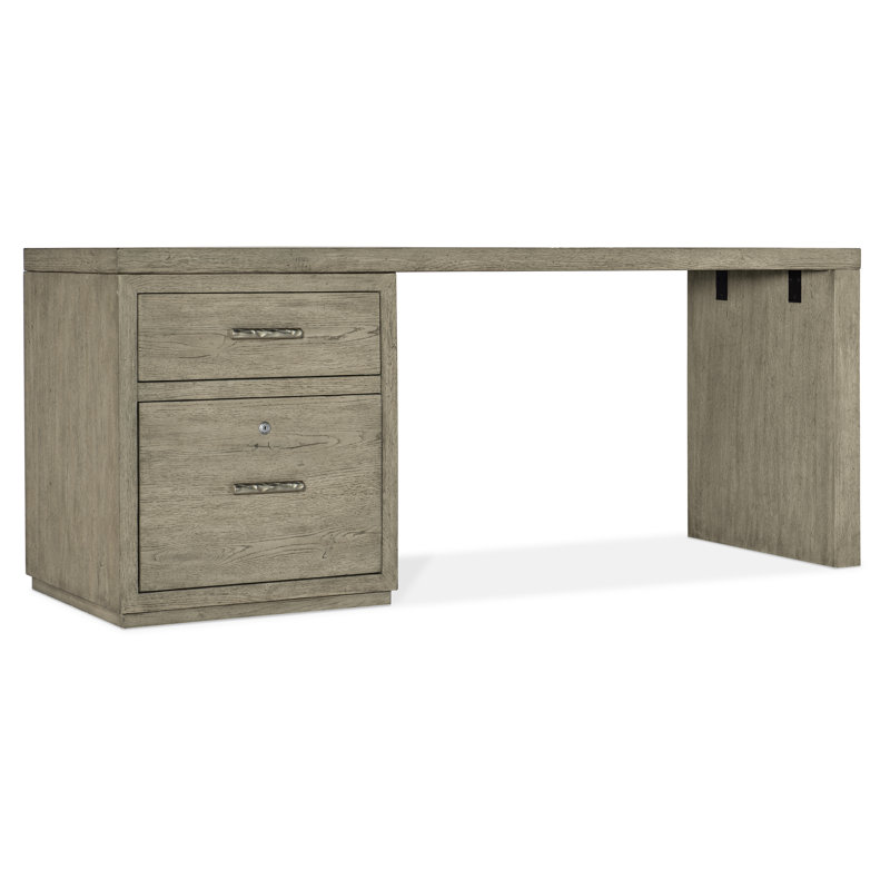 Linville Falls Desk with One File, 30" H x 72" W x 24" D