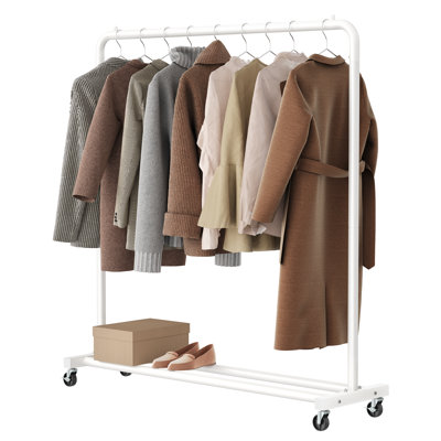 110cm Rolling Clothing Rack