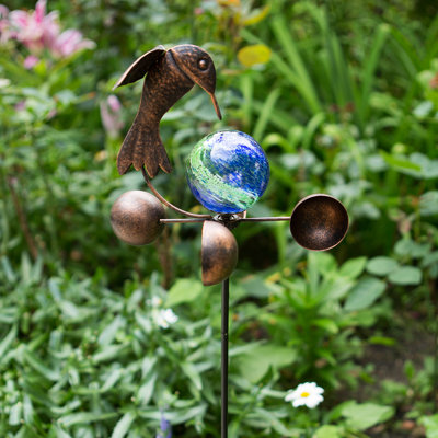 Weather Resistant Metal Animals Garden Stake