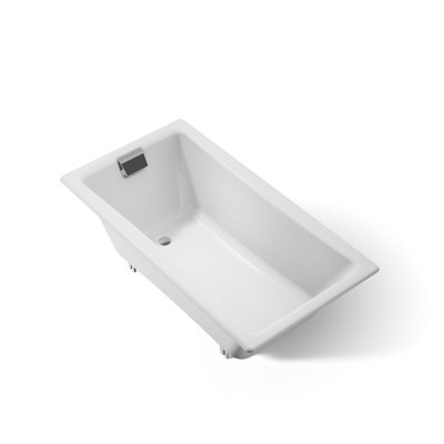 Tea-for-Two for Two 60" x 32" Drop-In Soaking Bathtub