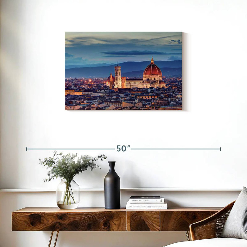 Kavia Dusky Florence Cathedral, 20" H x 30" W
