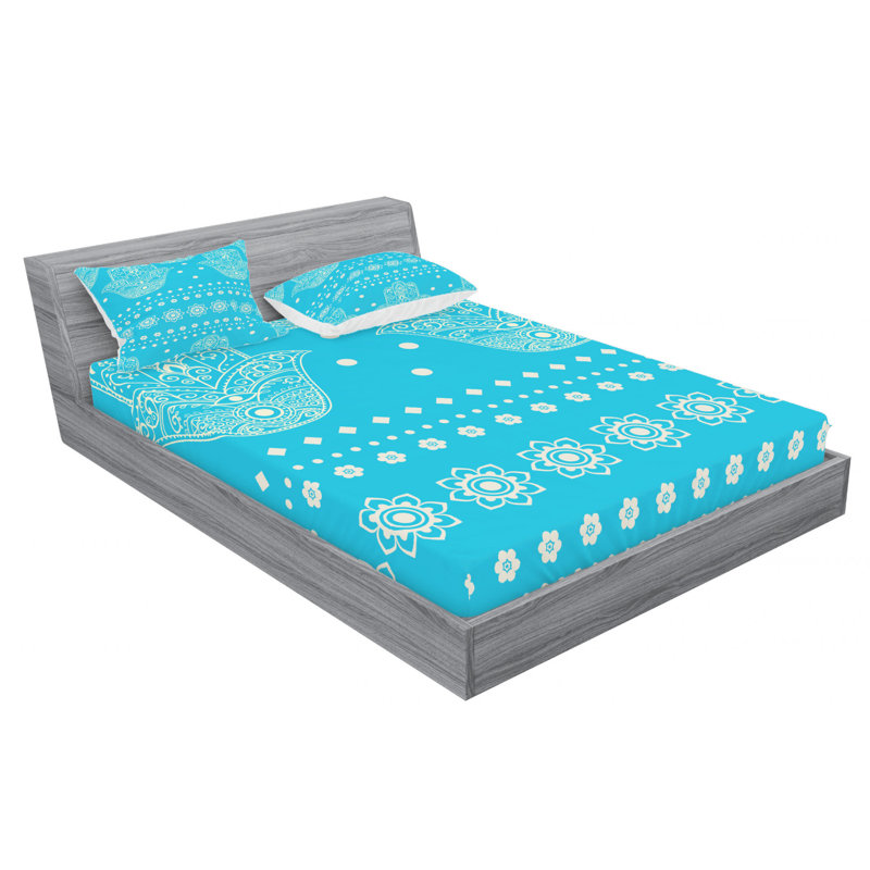 Microfiber Sheet Set, Full Sheet Set with Fitted Sheet