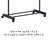 Parinaaz 33'' Metal Rolling Clothing Rack