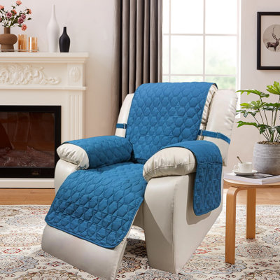 Recliner Chair Covers, 100% Waterproof Recliner Slipcover For Pets, Non-Slip Washable Armchair Cover