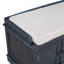 Banc de rangement avec 4 portes et tablettes réglables, banc à chaussures avec coussin amovible pour le salon, vestibule-1213433297
