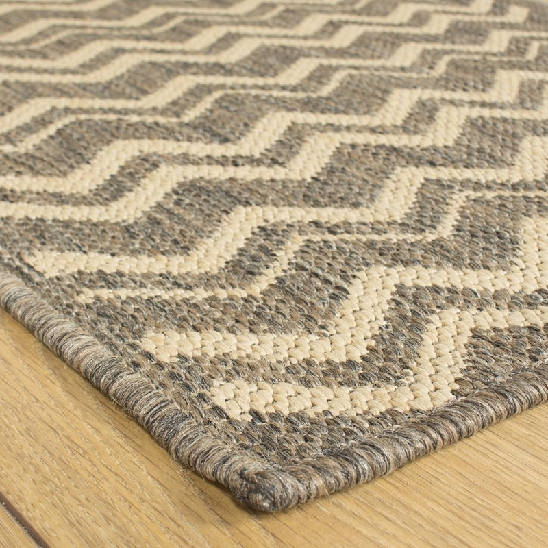 Runner Andrew Chevron Hand Woven Indoor Area Rug, Runner 80 x 480cm