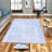 Premium Polyester Area Rug (5.2 x 7.5 ft), 100% Antibacterial, Non-Slip Underside, 0.3 in Pile Height | Machine Washable, 3D Digital Print, Durable Woven Carpet | Ideal for Living Room, Bedroom & Dining Spaces-883095067