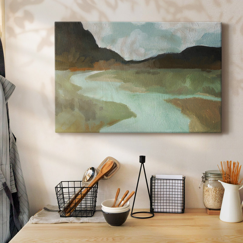 «Coldwater Hills II», toile tendue avec châssis, H 24 po x l 36 po