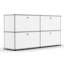Buffet modulaire en métal avec classeur à 2 niveaux-1799628322