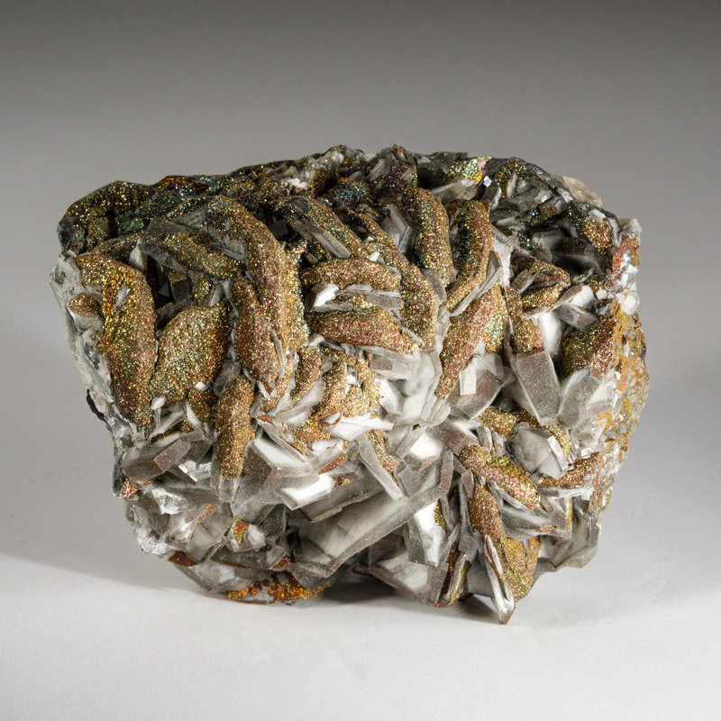 Chalcopyrite Over Calcite