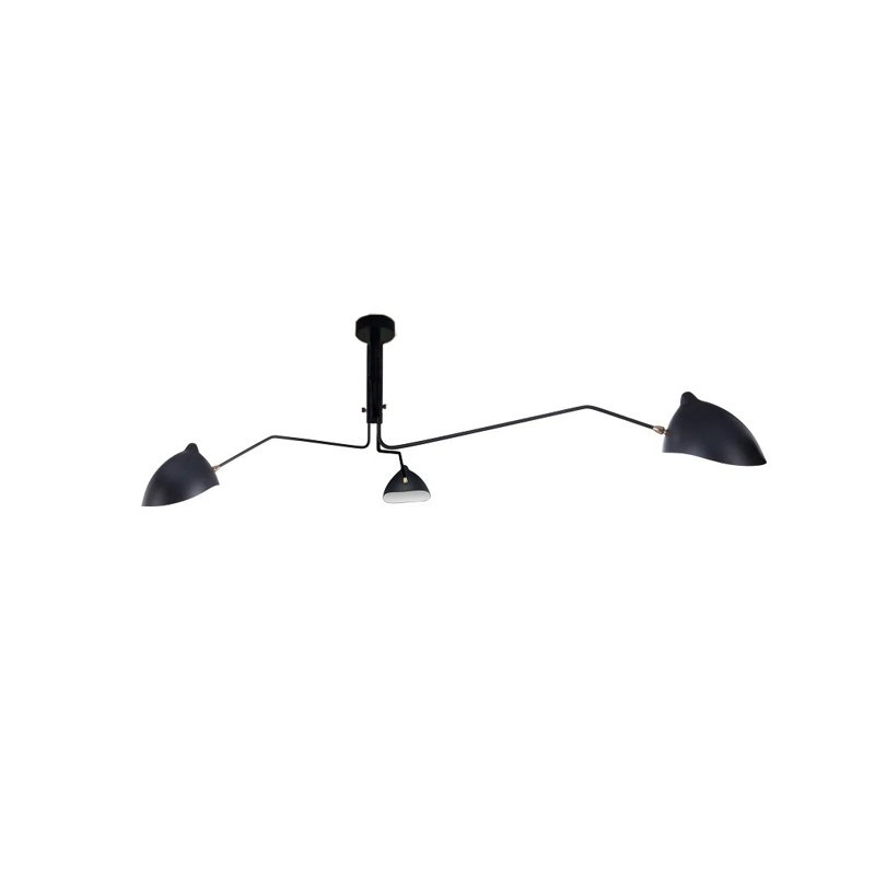 Luminaire suspendu unique à 3 lumières Qaiden