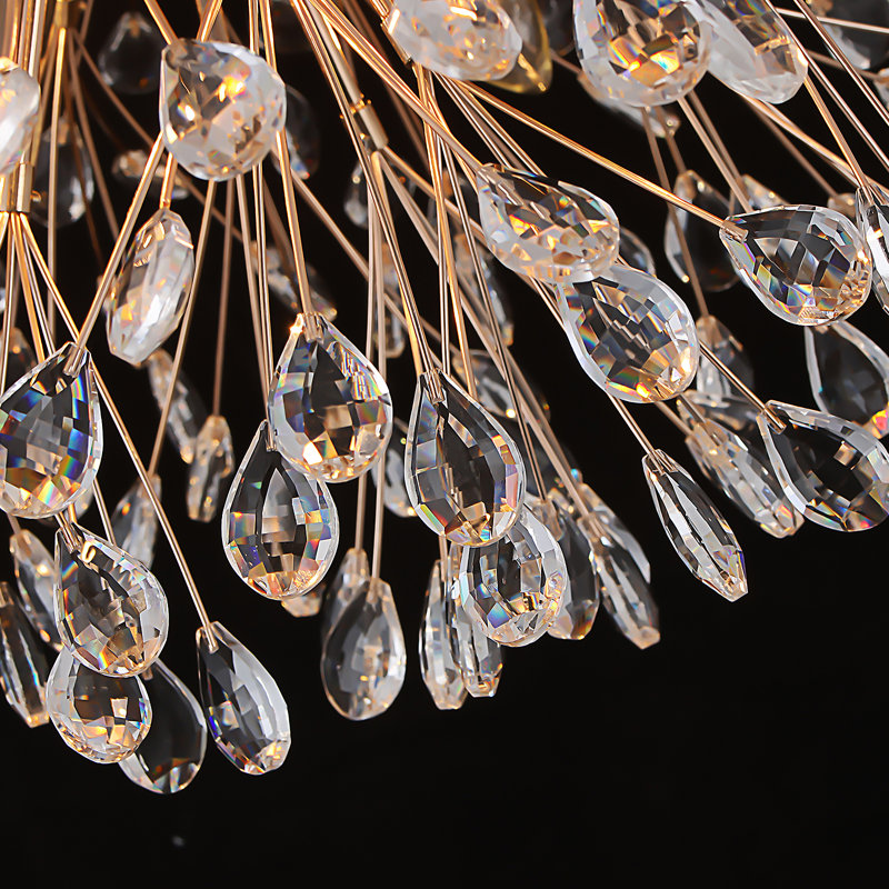 6-light Modern Luxury Crystal Chandelier