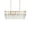 Lustre ovale Electra à 8 lumières