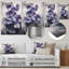 Décoration murale violette et violette Dream II - Violets-113370928