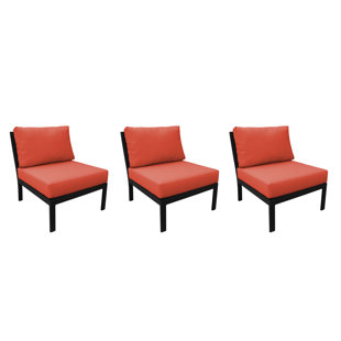 Chaise de patio avec coussin Madison (Ensemble de 3)