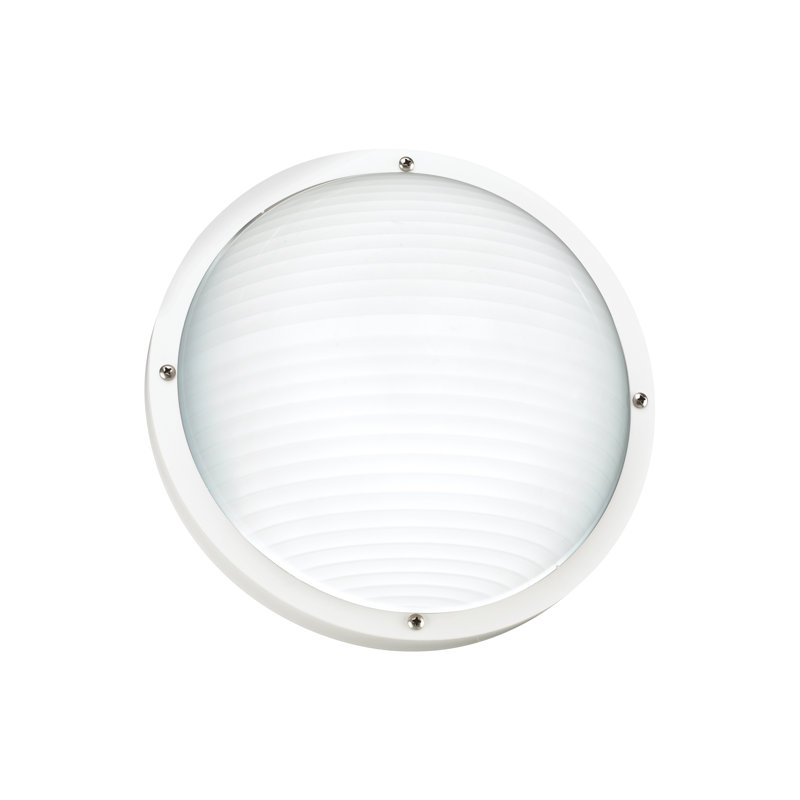 Laxford 1 - Bulb Outdoor Flush Mount, White, Yes