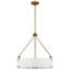 Luminaire suspendu tambour 4 lumières