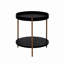 Table ronde 2 pièces pour le salon, table basse avec table de bout pour la chambre à coucher, bureau