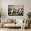 Chiens Sealyham Terrier gris, art mural en métal-45630392
