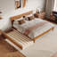 Phoenix Wood Platform Bed with Trundle-223210850-223210852