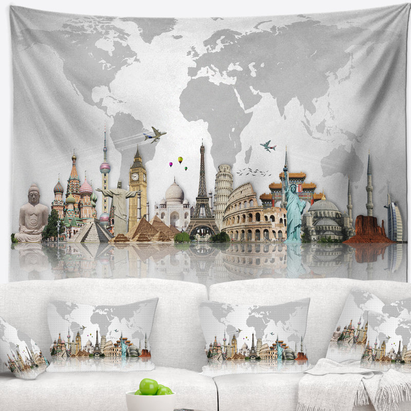 Polyester Tapestry, 32" H x 39" W