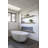 Alamo 58'' x 31'' Air Solid Surface Bathtub-88695018-88695023