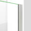 DreamLine Elegance-LS 63 3/4 - 65 3/4 po H x 72 po H porte de douche pivotante sans cadre en nickel brossé-122531088-121723722