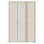 Tamarian 3 Door Manufactured Wood Wardrobe