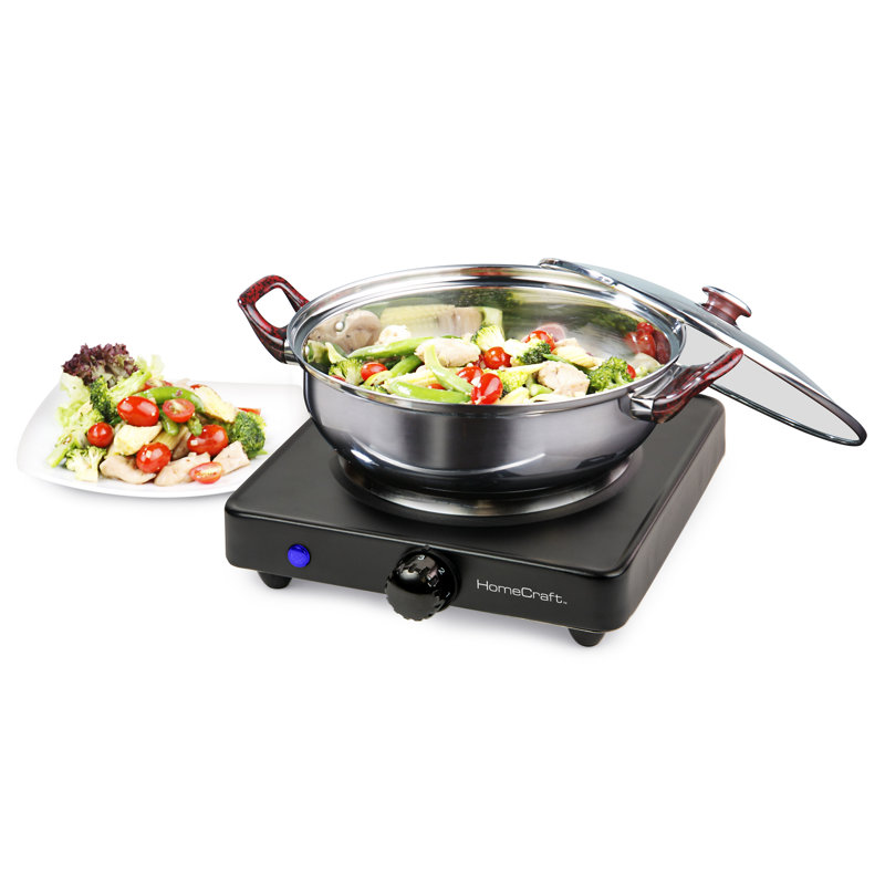 HomeCraft Electric Single Hot Plate