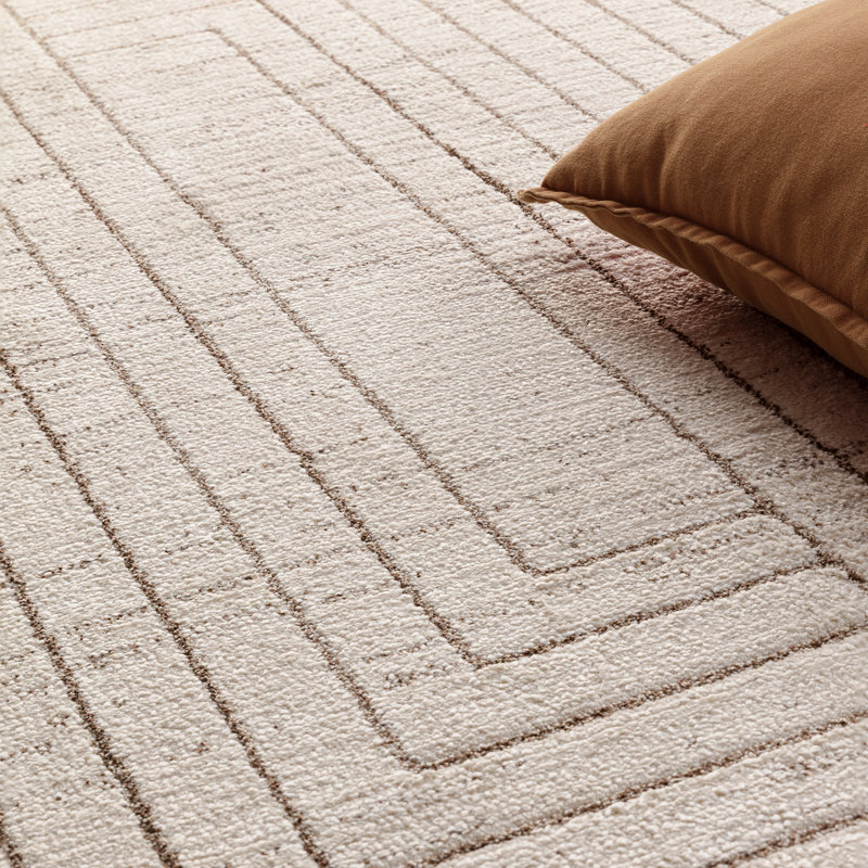 Oslo Geometric Area Rug, Rectangle 120 x 160 cm
