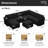 Ridoy 9-Piece Velvet Convertible Modular Sofa Sectional Livingroom Sofa Set, 8 Storage Ottomans with 7 Backrest-1312262194