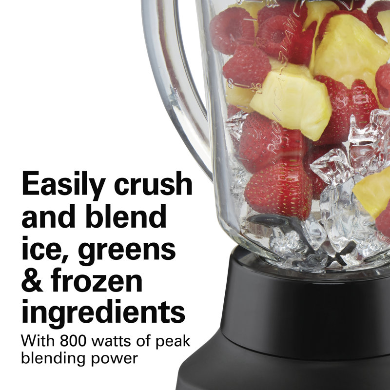 Hamilton Beach Hamilton Beach® Quiet Blender 40 oz. Shatter-Resistant Glass Jar